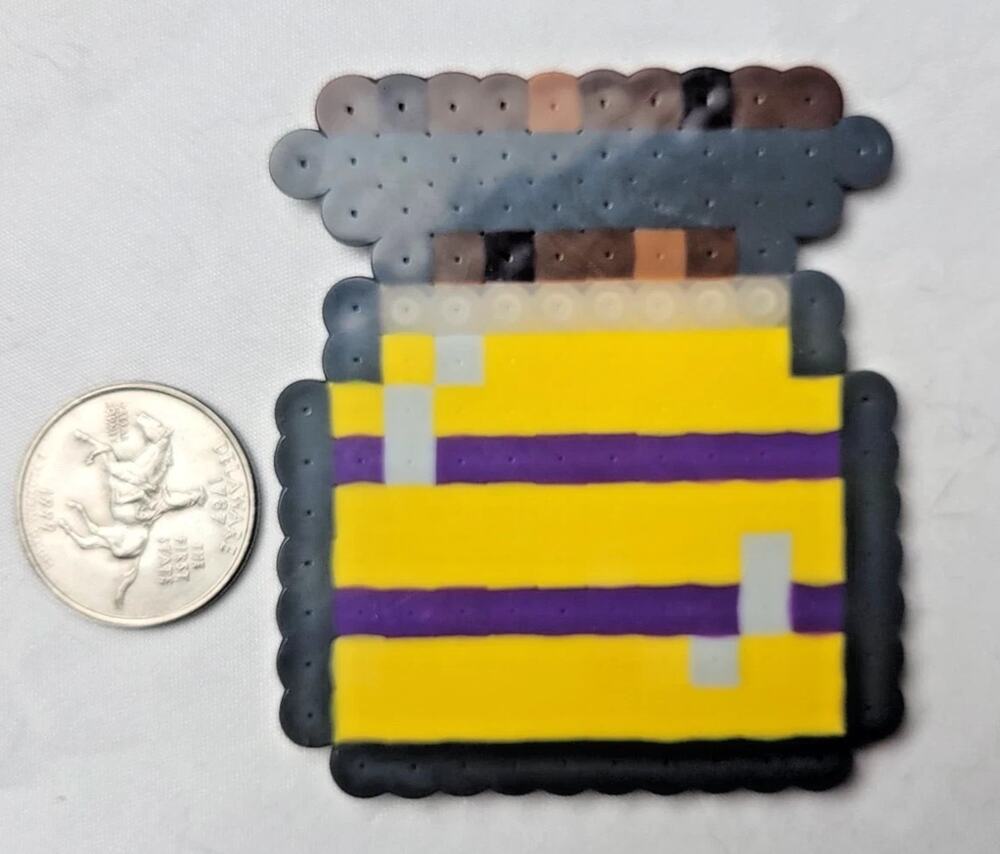Intersex LGBT Potion Perler Pixel Art